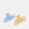 Even&Odd 2 Pack - Hair Styling Accessory - Apricot/Light Blue