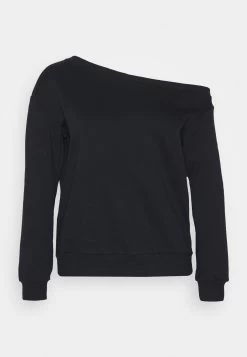 Sweatshirt - Black -Even&Odd 00da8d43566a4808b1ac3ea7f536a6ff