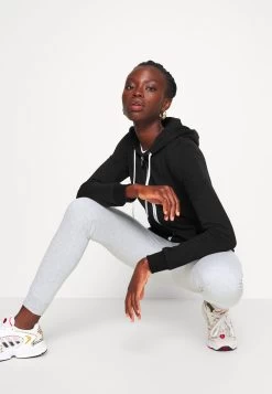 Zip-Up Sweatshirt - Black -Even&Odd 00e78f3dfea34643828768fce0a3f273