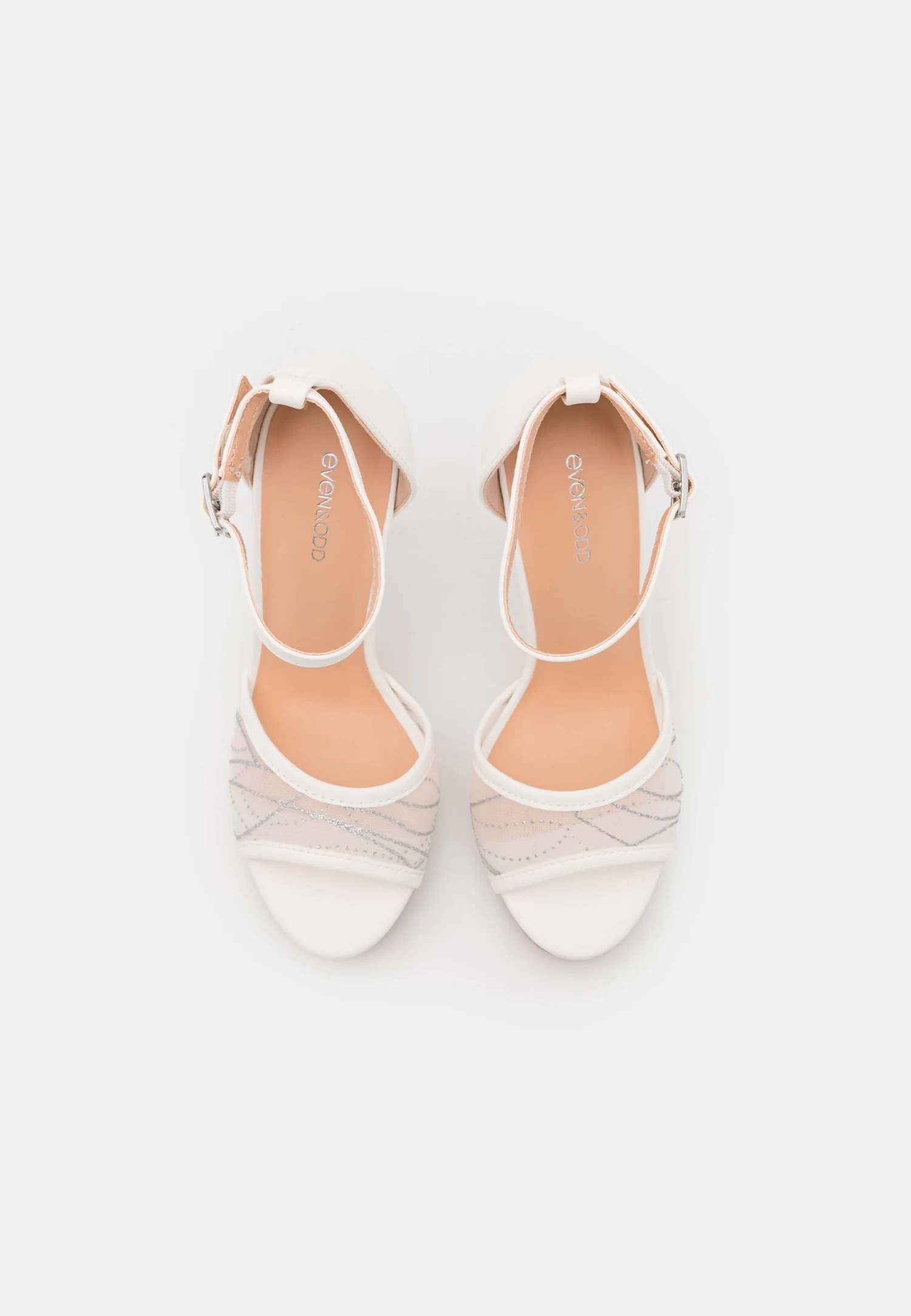 Even&Odd High Heeled Sandals - White 5 Even&Odd High Heeled Sandals - White - Image 5