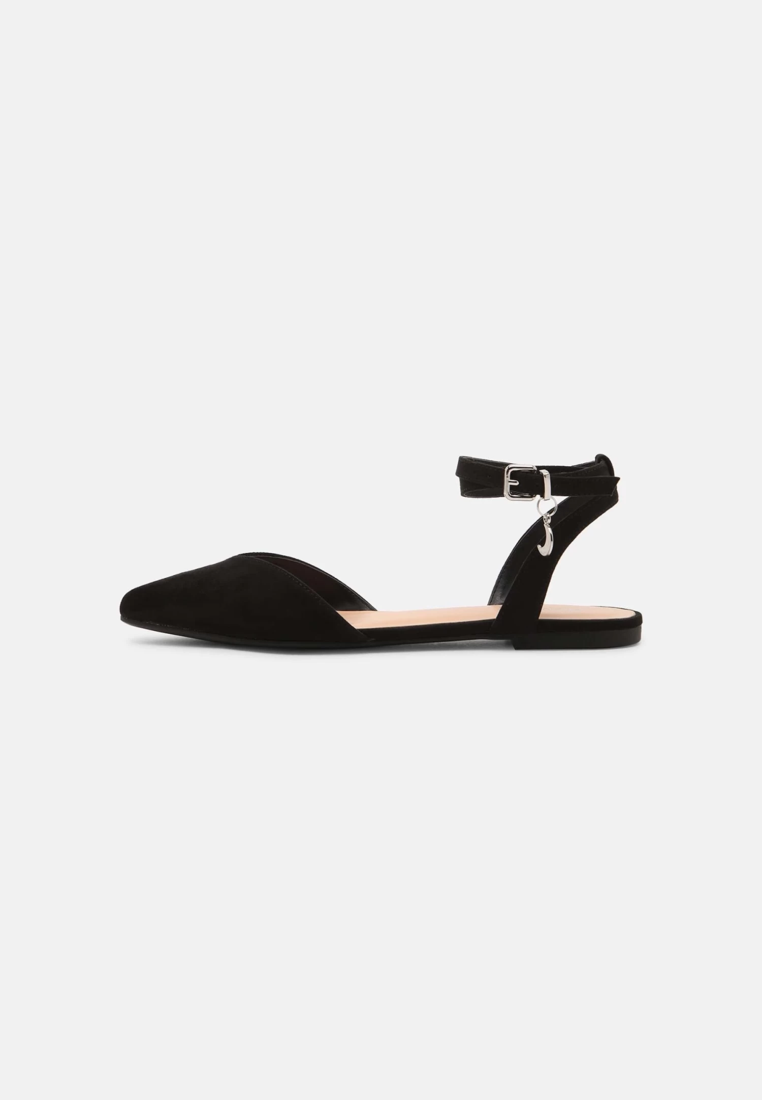 Even&Odd Slingback Ballet Pumps - Black 2 Even&Odd Slingback Ballet Pumps - Black - Image 2