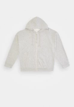 Even&Odd Zip-Up Sweatshirt - Mottled Grey -Even&Odd 044c2db43dad4e99bab82e0015488db0