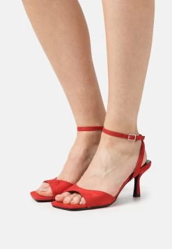 Even&Odd High Heeled Sandals - Red
