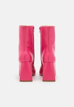 Even&Odd Platform Ankle Boots - Pink -Even&Odd 06ce246b95624e26afbbea3f2a9c1fcd