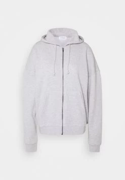 Even&Odd Zip-Up Sweatshirt - Mottled Light Grey -Even&Odd 0769db044d7744999c165b6b4e9f58d6