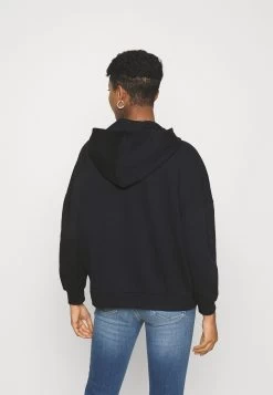 Even&Odd Hoodie Long Without Drawcord And Pocket - Hoodie - Black -Even&Odd 07d9e26830db4a07bb1782caa834f7ea