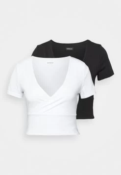 2 Pack - Basic T-Shirt - Black/White