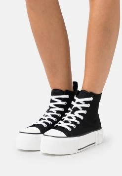 Even&Odd High-Top Trainers - Black