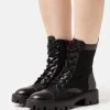 Even&Odd Platform Ankle Boots - Black