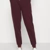 Even&Odd Regular Fit Jogger With Contrast - Tracksuit Bottoms - Dark Red