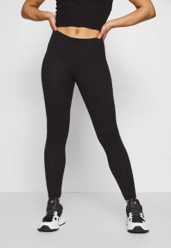2 Pack- Leggings - Trousers - Black/Black -Even&Odd 17822022cff04409be8ef7f8a6539dff