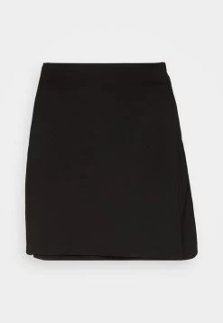 Even&Odd Wrap Skirt - Black -Even&Odd 191c810b2a374f6484385ec7a1134327