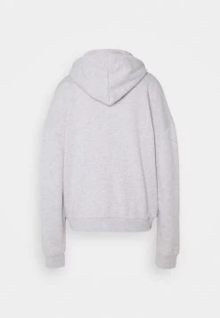 Even&Odd Zip-Up Sweatshirt - Mottled Light Grey -Even&Odd 198571a9c25b4fac8926af0c5be584d4