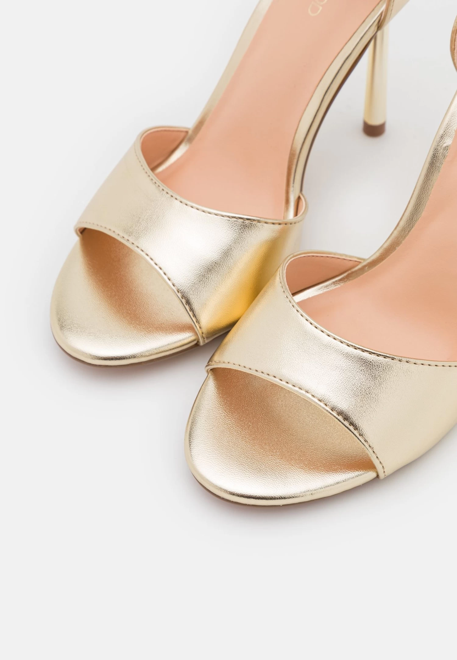 Even&Odd Ankle Cuff Sandals - Gold 6 Even&Odd Ankle Cuff Sandals - Gold - Image 6