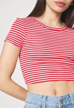 2 Pack - Basic T-Shirt - Red/White/Dark Blue -Even&Odd 1d6881f8f1074cc496f75f751c58b70a