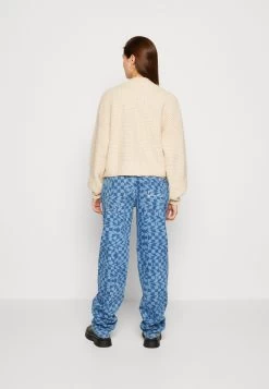 Even&Odd Moss Stitch Jumper - Jumper - Sand -Even&Odd 2042dcdf907944d7b985333b6b87a978