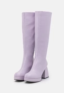 Even&Odd Platform Boots - Purple 8 Even&Odd Platform Boots - Purple -Even&Odd 209c603a17684b9f9b1856521f2295ae