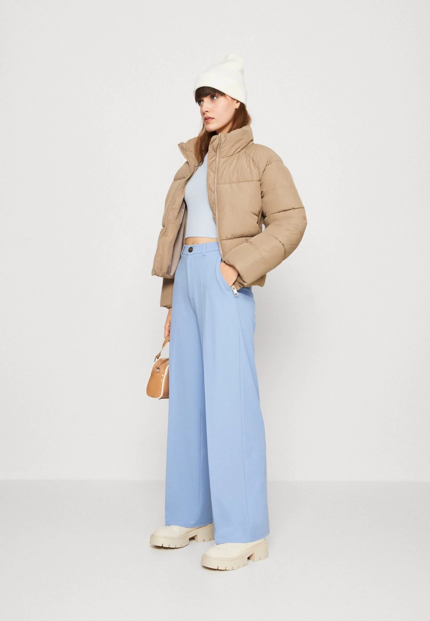 Even&Odd Trousers - Light Blue 2 Even&Odd Trousers - Light Blue - Image 2