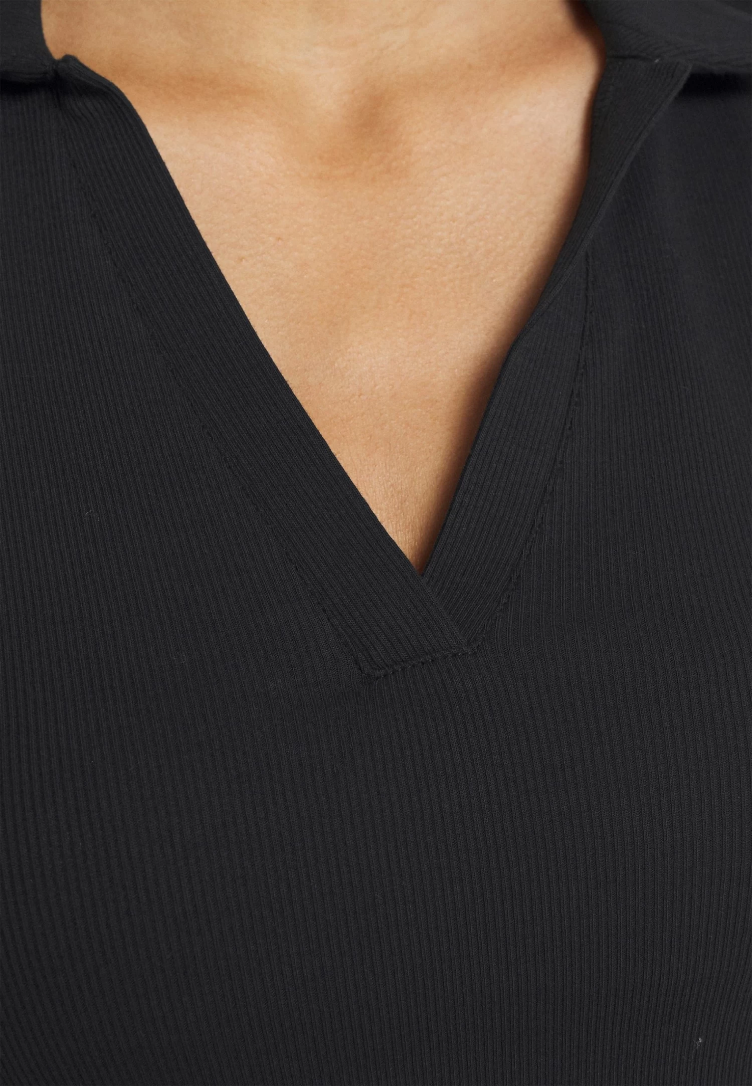 Even&Odd Polo Shirt - Black 5 Even&Odd Polo Shirt - Black - Image 5