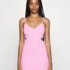 Even&Odd Flare Mini Dress- Day Dress - Pink