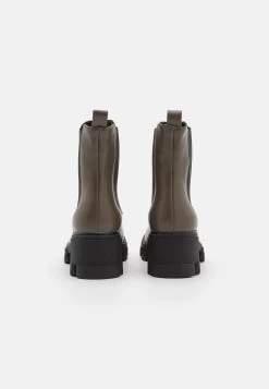 Platform Ankle Boots - Khaki -Even&Odd 284a8c4e50934eddbdc0954087cc3526