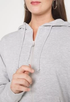 Even&Odd Zip-Up Sweatshirt - Mottled Grey -Even&Odd 2ad3d26fb60c4d90a1fc6777bc5b6613