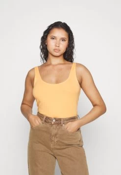 Even&Odd 2 Pack - Top - White/Orange -Even&Odd 2d317ea785b94ca9b7cf49c83c939790