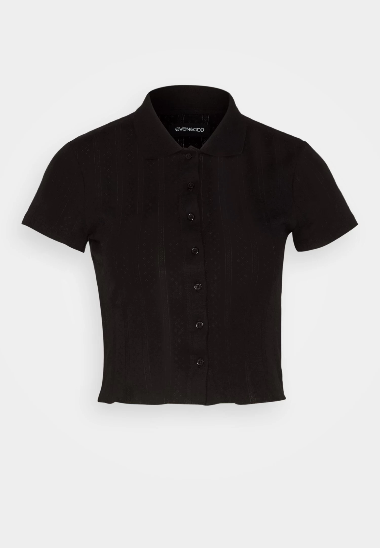 Even&Odd Button-Down Blouse - Black 5 Even&Odd Button-Down Blouse - Black - Image 5