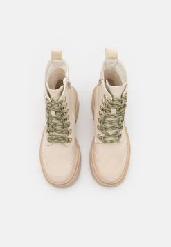 Even&Odd Winter Boot - Lace-Up Ankle Boots - Beige -Even&Odd 2e766284c0654ad29c9ad2d5e58f423e