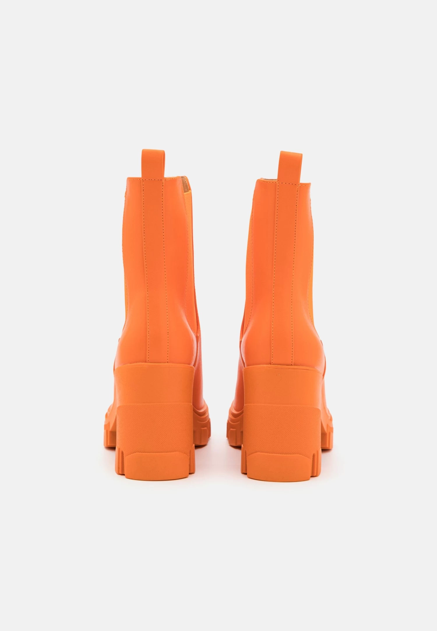 Even&Odd High Heeled Ankle Boots - Orange 4 Even&Odd High Heeled Ankle Boots - Orange - Image 4