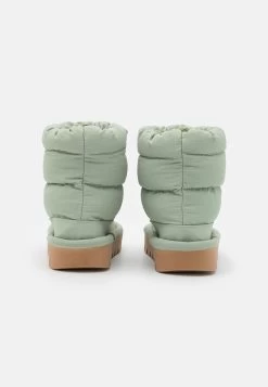 Even&Odd Platform Ankle Boots - Green -Even&Odd 3282c3998e7a46f2a4f82736c1f28904