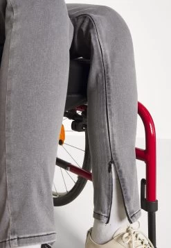 Even&Odd Jeans Skinny Fit - Grey Denim -Even&Odd 33ea39d6e183447d92fe621070e8939b