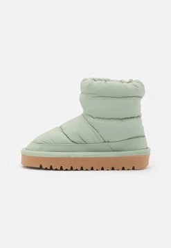 Even&Odd Platform Ankle Boots - Green -Even&Odd 36f2d5a7ff7e4df085de40b7cf74c700