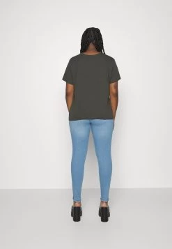 Print T-Shirt - Anthracite -Even&Odd 382cb49dcc2344d2b6c755b0a1db2e1a