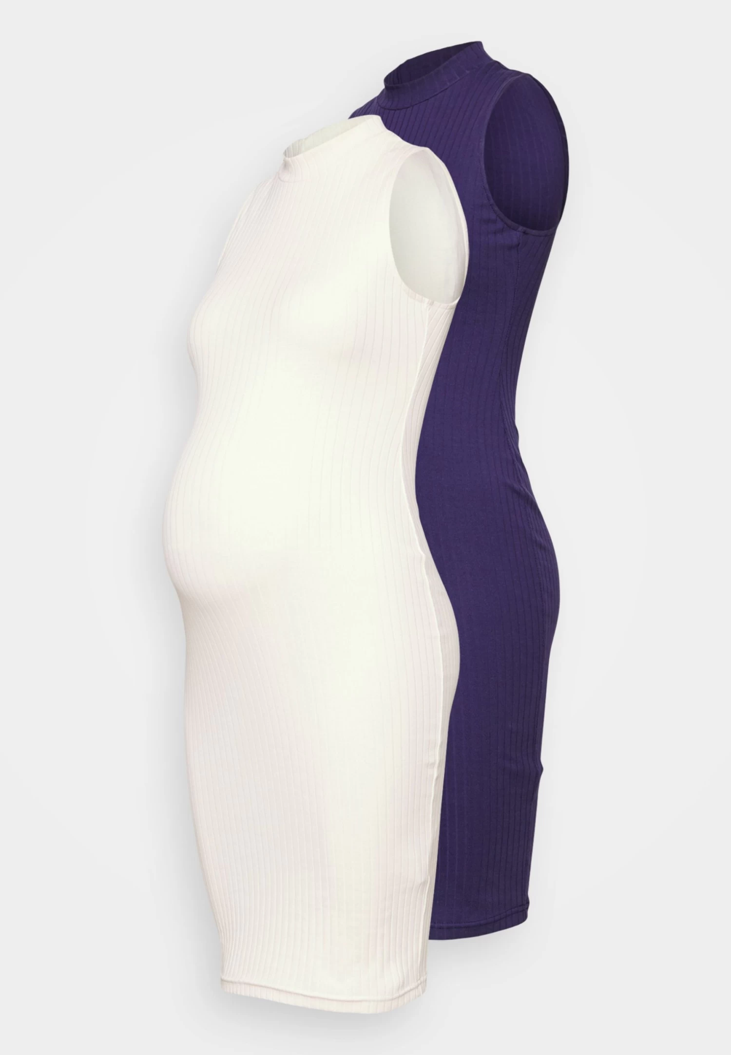 2 Pack- Jersey Dress - Dark Blue/ Off-White 6 2 Pack- Jersey Dress - Dark Blue/ Off-White - Image 6