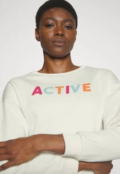 Sweatshirt - Beige -Even&Odd 3be4b129a42749d69d20b74e41af191c