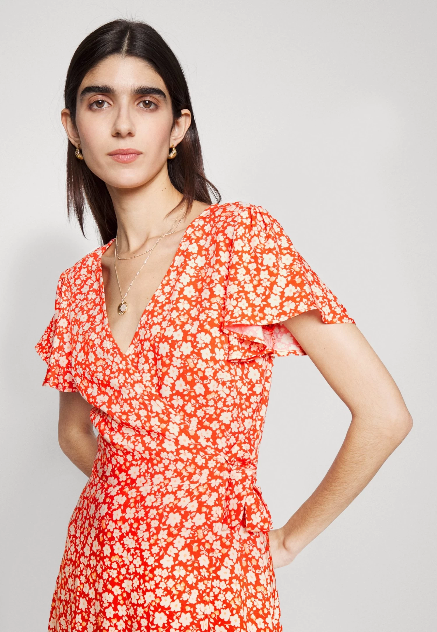 Even&Odd Day Dress - Red/White 6 Even&Odd Day Dress - Red/White - Image 6