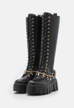 Even&Odd Lace-Up Boots - Black -Even&Odd 434b6cdc11374c568c02733f3d76e9da