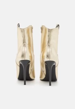 Even&Odd Classic Ankle Boots - Gold -Even&Odd 44fd6d4d596f48f099e32594c3247e54