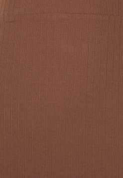 Even&Odd Pencil Skirt - Brown -Even&Odd 452d8b8ce18a4ec2898b771154aff99b