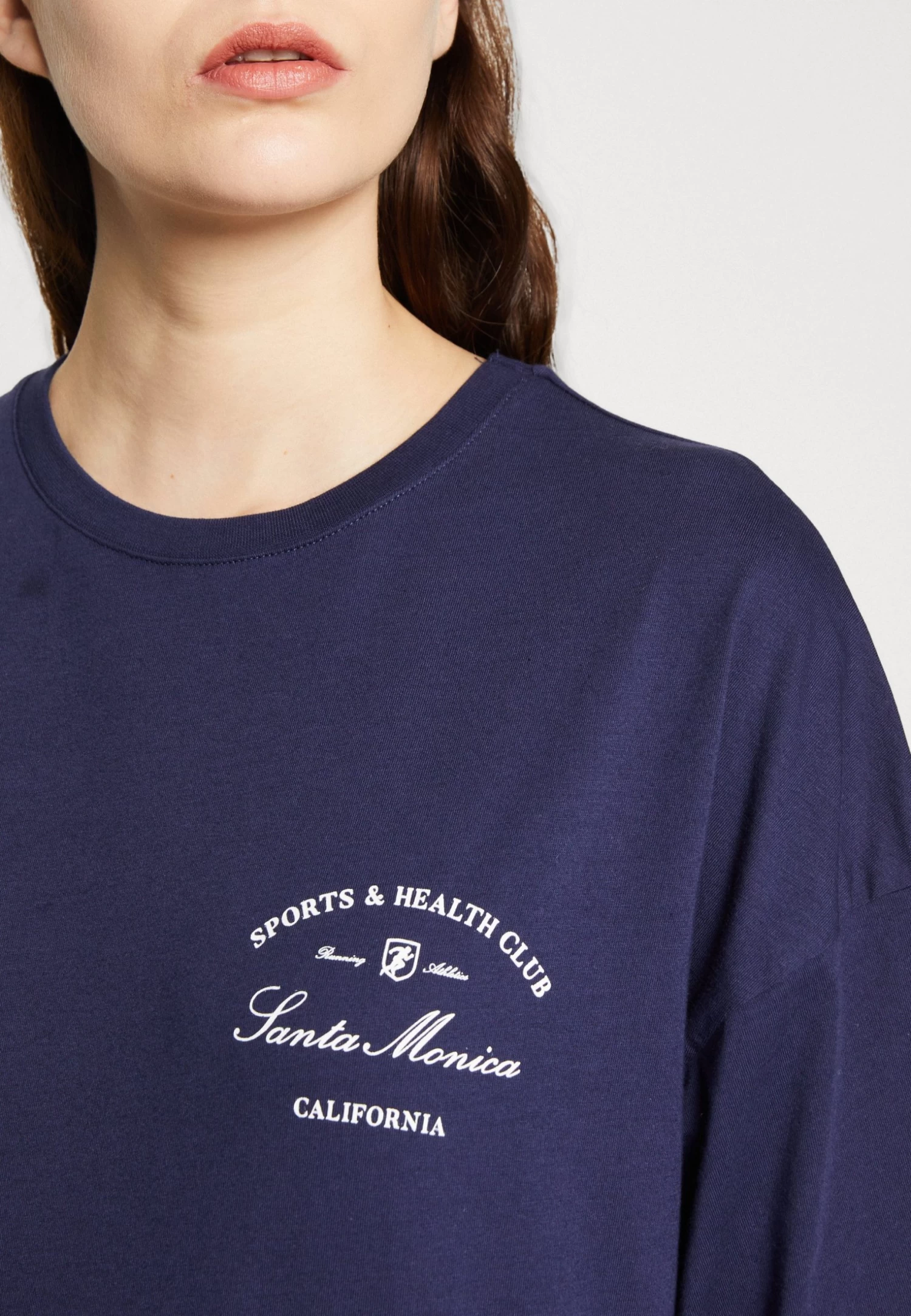 Even&Odd Print T-Shirt - Dark Blue 6 Even&Odd Print T-Shirt - Dark Blue - Image 6