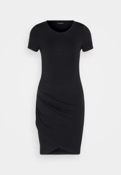 Even&Odd Jersey Dress - Black -Even&Odd 49486a093e3445308dd25374f315332d