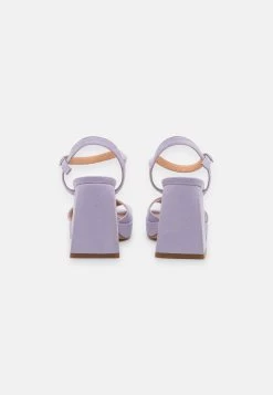 Platform Sandals - Lilac -Even&Odd 495d5a59694d49ddacbda3a43d98992d