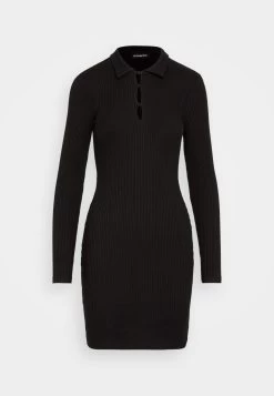 Even&Odd Jersey Dress - Black -Even&Odd 497ce1906e424c7187d5e0e99caa27f8