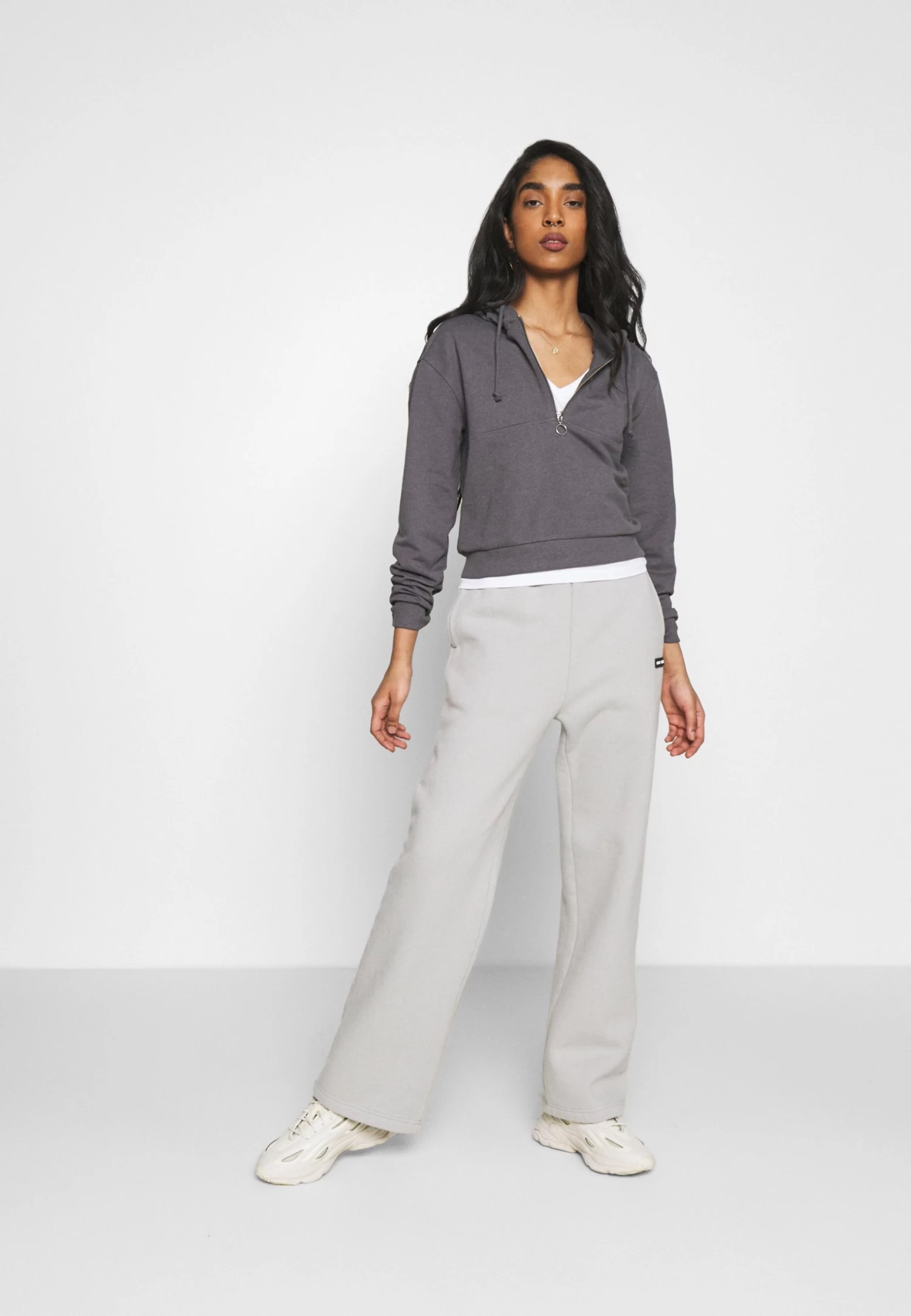 Even&Odd Hoodie - Mottled Grey 2 Even&Odd Hoodie - Mottled Grey - Image 2