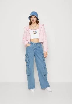 Even&Odd Zip-Up Sweatshirt - Pink -Even&Odd 4e561c7a249b469d9457de16dad99a55