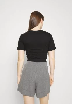 Basic T-Shirt - Black -Even&Odd 52035717e8c444a9a7d38bc804e150ec