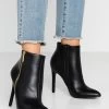 Even&Odd High Heeled Ankle Boots - Black