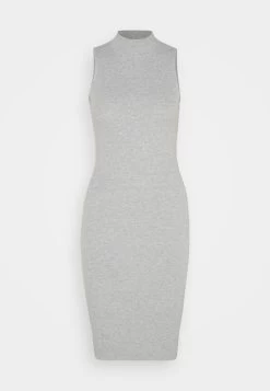 Even&Odd Perkin Neck Midi Bodycon Dress - Jersey Dress - Mottled Grey 10 Even&Odd Perkin Neck Midi Bodycon Dress - Jersey Dress - Mottled Grey -Even&Odd 538a1b63ec5943d999716bc9f9aa22b9