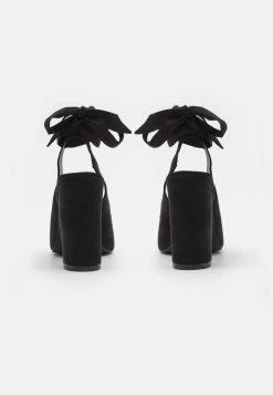 Even&Odd Lace-Up Heels - Black -Even&Odd 53b6225a4744490986bcfc21e327eac5